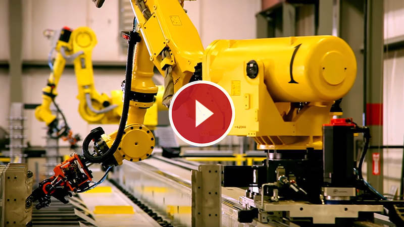 Robotic MIG Welding Cell with FANUC Robots